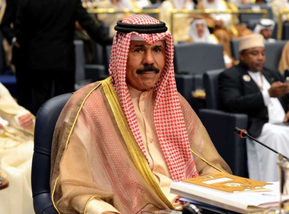 Kuweit ge amir akah Sheikh nawaf