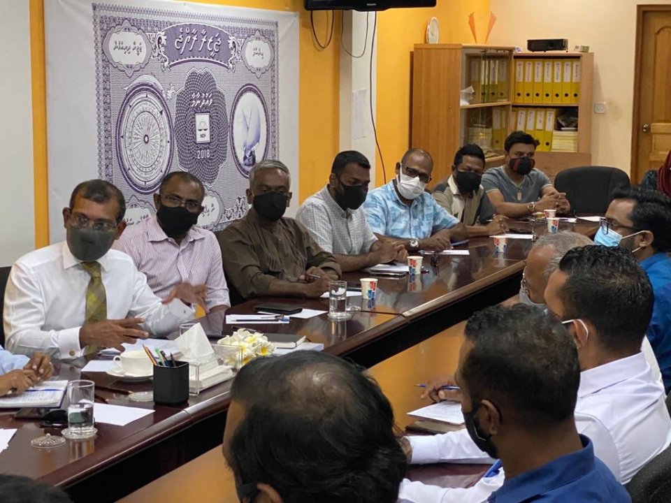 Council inthihaabugai MDP ah noonekeybunumah Shuaibu edhijje