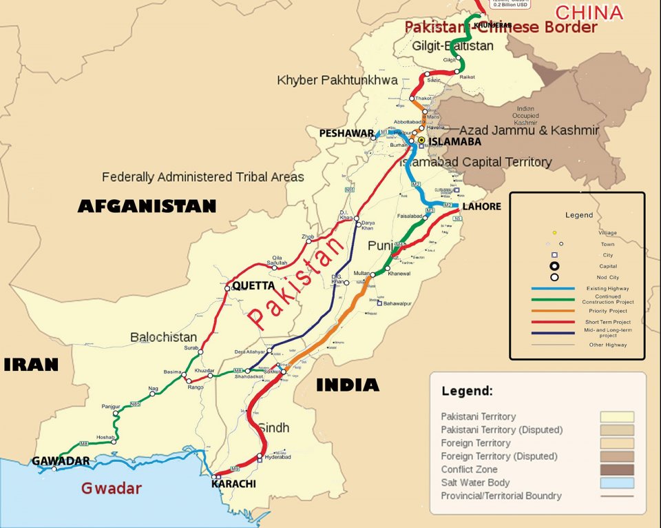 Pakistan ge uthuraa dhekunu gulhuvaalaa railway ah China in loan naganee