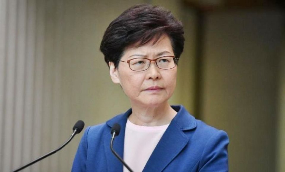 Hong Kong leader Carrie Lam ge bank account eh nei, musaara nangavanee nagudhun
