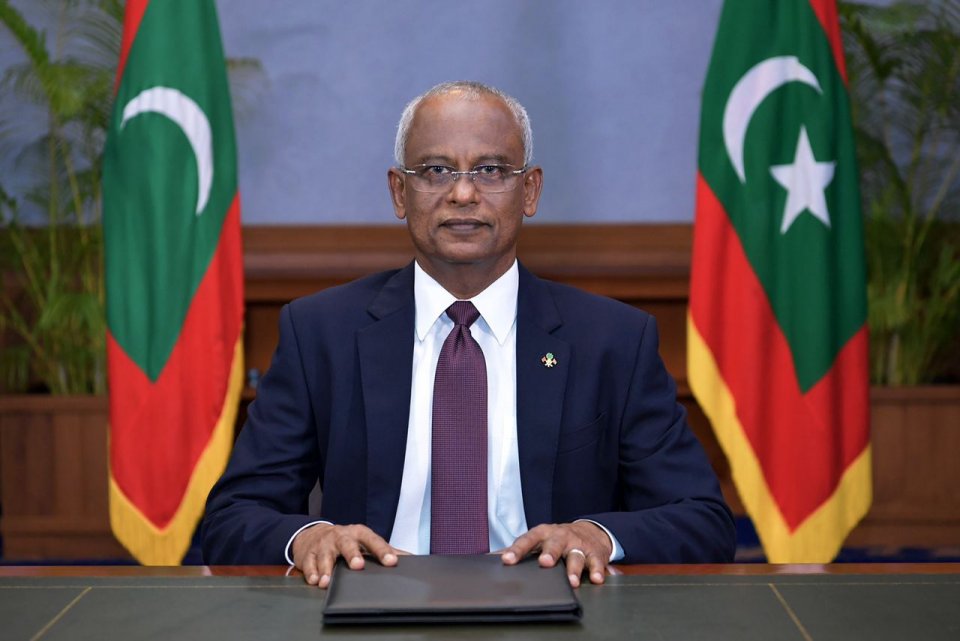 Moosumah anna badhaluthah kuda kurumah Raajje in furihama ehbaarulun dheynan: Raees