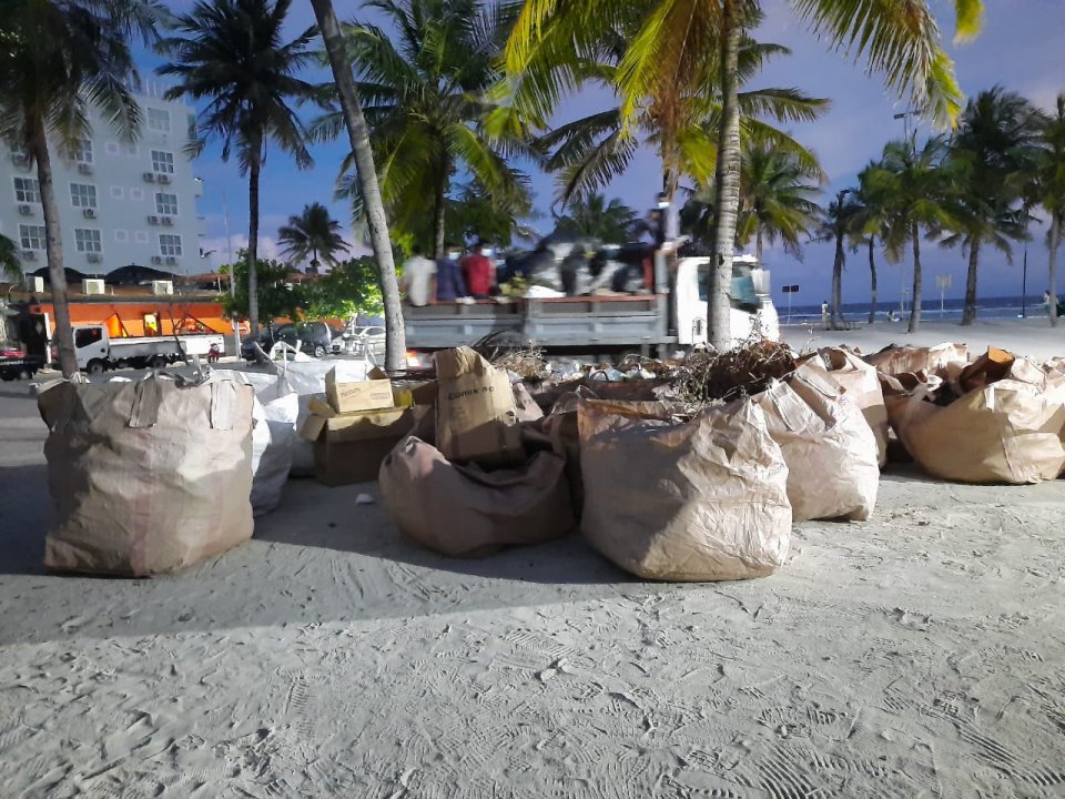 Hulhumale' in 2 gadi iru thereygai 18 tonne ge kuni nagaifi