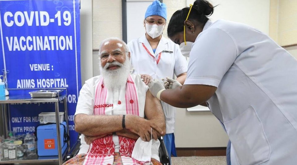 India ge vaccine dhinumuge dhevana buru fashaifi