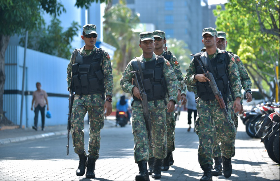 Operation hingee hathiyaru gengulhey kamah report libigen, fenunee kulhey kulhey badi eh: MNDF