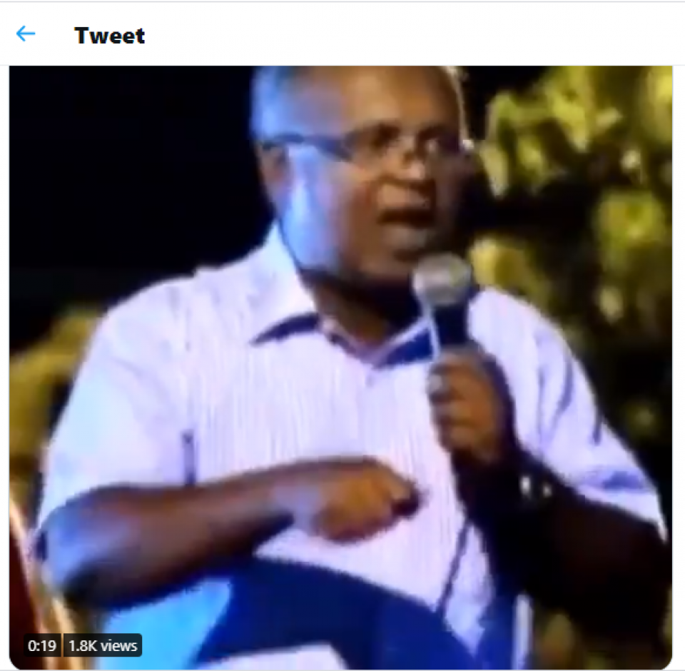 Thasmeen, Raees Nasheed ah veli kaandhey video vaigai hifaifi