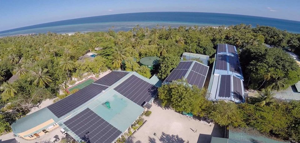 Raajjeyge 6 Sarahaddheggai Solar Panel Gaaimu kurumah Beelamah Hulhuvaalaifi