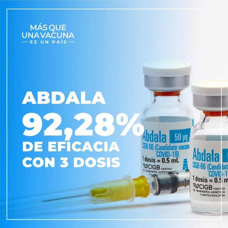 Cuba ge Abdala vaccine an nan dheefai vanee kihineh?