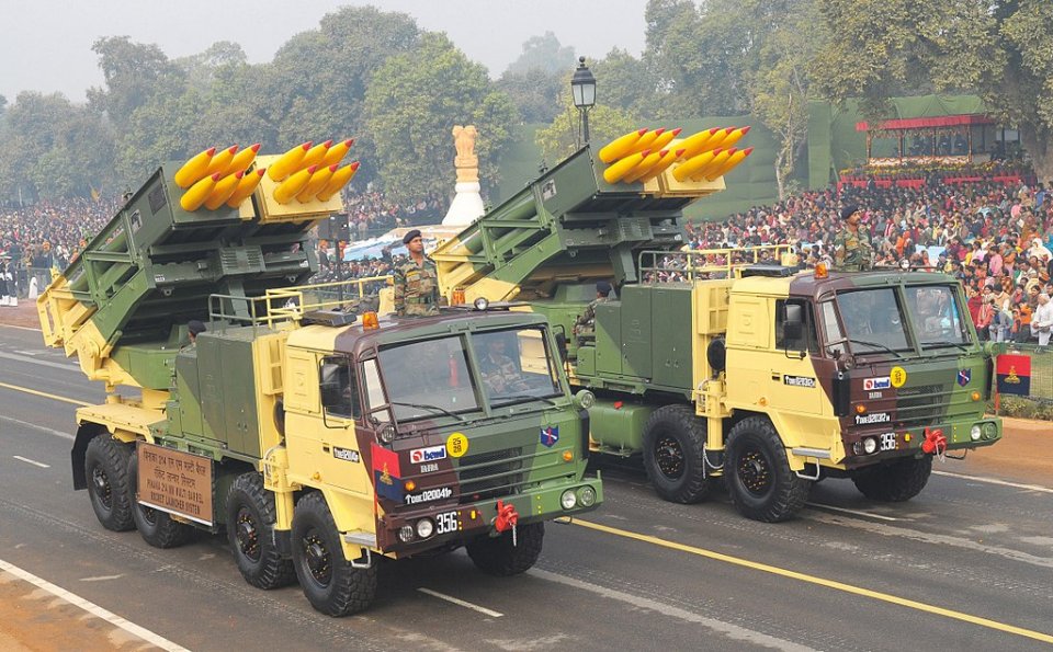 Kaamiyaabu kamaa eku Pinaka missile test kohfi