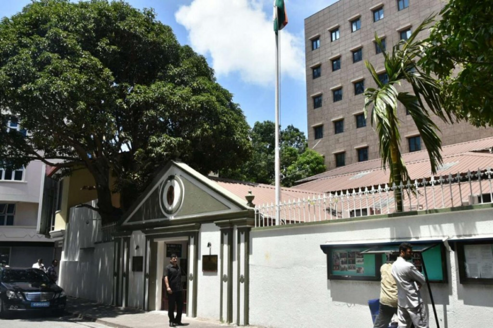 Nafrathu ufahdhaa media thakaa dhekolhah fiyavalhu alhaidheyn India high commission in edhijje