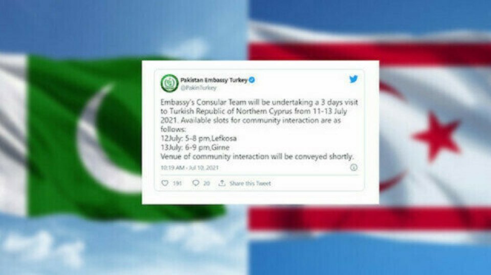 Pakistan in Northern Cyprus gesarukaaru balai gannaane kamah vey