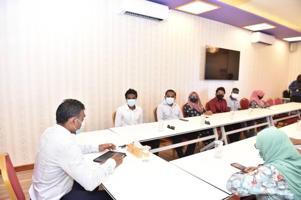 Male' Atholhu Guraidhoo ah Naibu Raees Ziyaaraiy Kuravvaifi