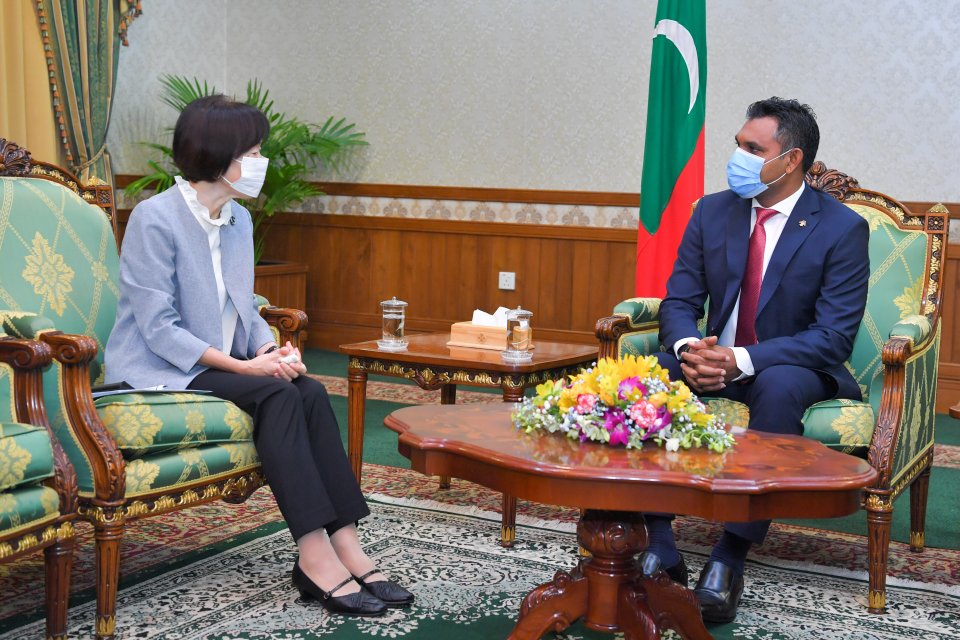 Japan ge Safeeru, Faisal Naseem ge arihah Ihuthiraam ge Ziyaaratheh Kuravvaifi