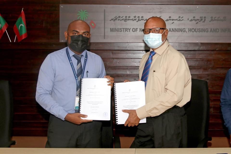 Vilufushi housing unit thakuge massakaiy Amin Constructions ah