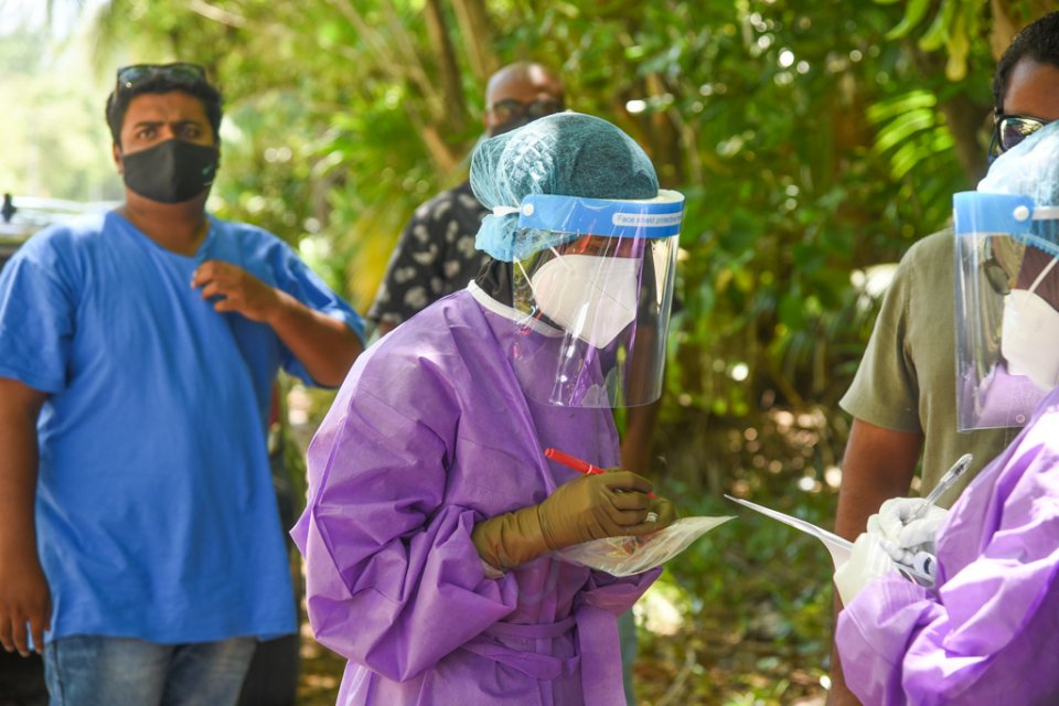 Addu City in ithuru 16 Meehun Covid ah Positive Vejje