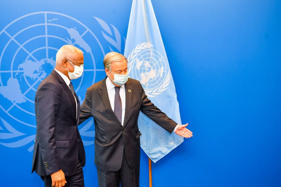 UN ge secretary general aa raees bahdhalu kuravvaifi