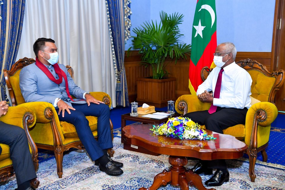 Lanka ge youth minister Raees Solih aa bahdhalu kuravvaifi