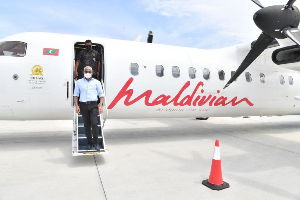 Raees Solih, Kandoodhoo ah kurevvi dhathurufulhu nimmavaalavaifi