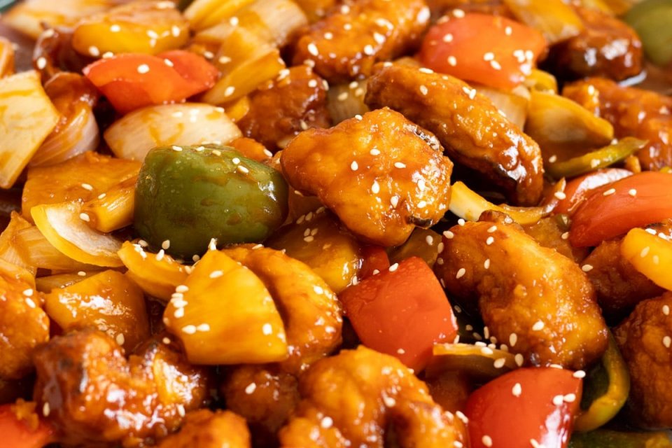 Sufura: sweet and sour chiken
