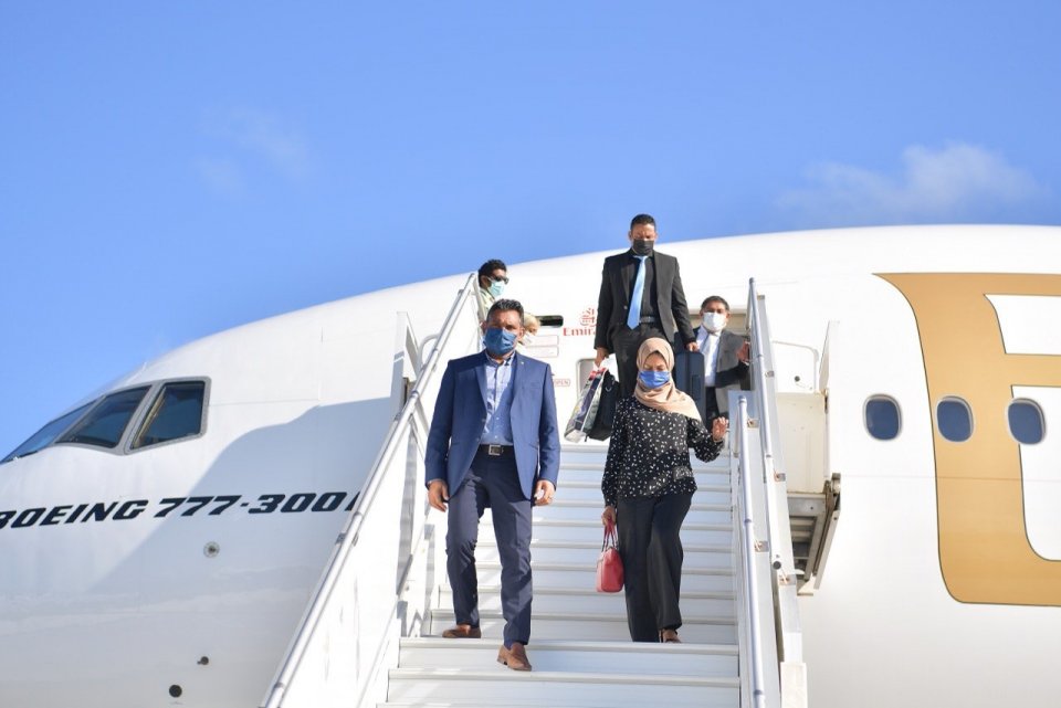 Naib raees UAE ah kurevvi dhathurufulhu nimmavaa lavvaifi