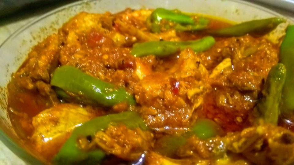 achari chiken curry