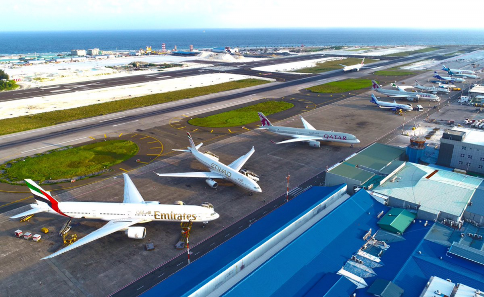 Airport ramp gai accident ehve 2 meehakah aniyaa vejje