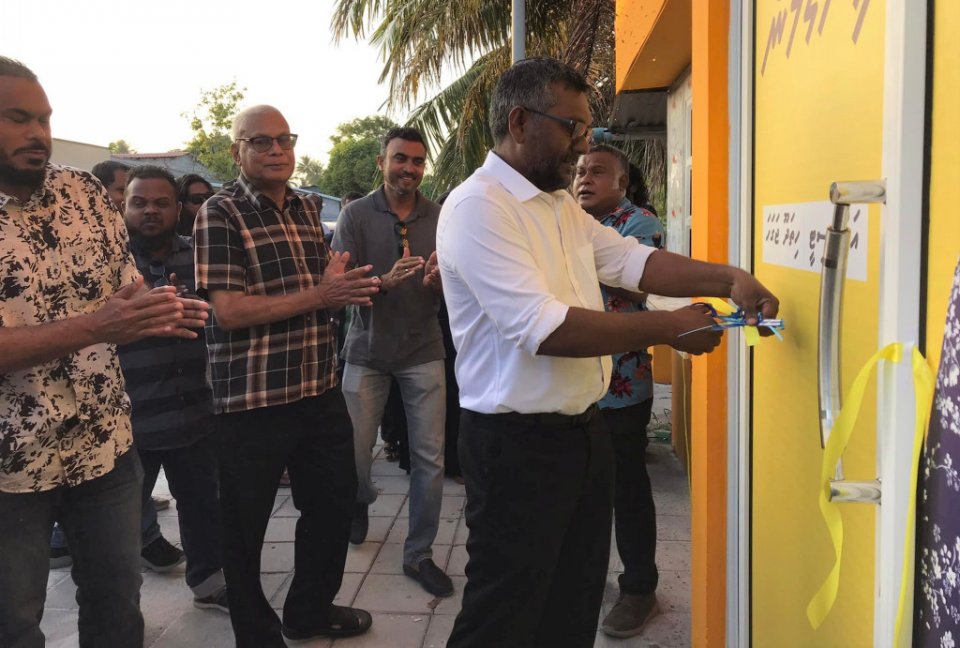 Fayyaz ge campaign ofeeheh Addu gai hulhuvaifi