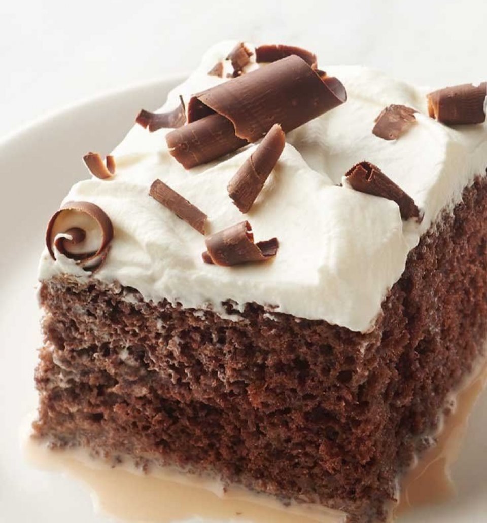 chocolate cofee milk cake 