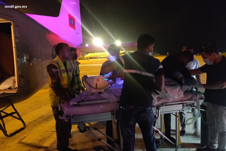 Launch accident gai aniyaavi 3 meehun male’ genesfi, ekaku ICU gai