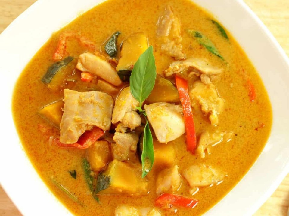 red curry chiken