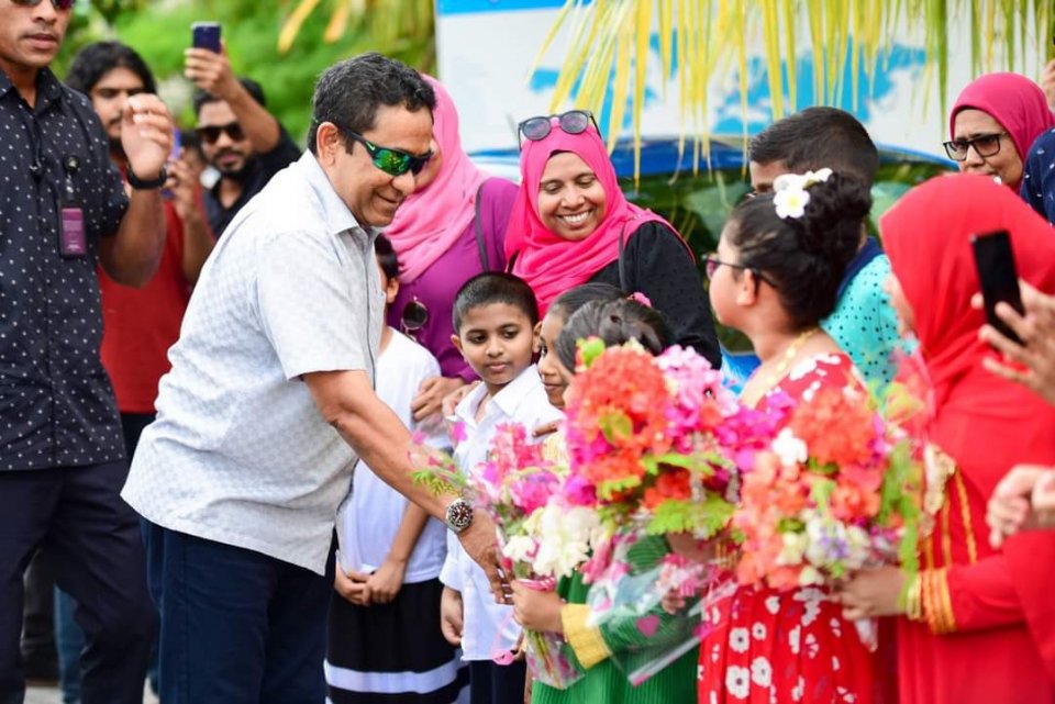 އިންޑީއާ މީހުންނާހެދި އައްޑޫއިން ބިމެއް ވެސް ނުލިބިދާނެ: ރައީސް ޔާމީން