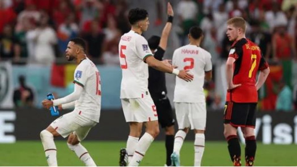 Morocco athun 2-0 in balive Belgium karuthaafenah!