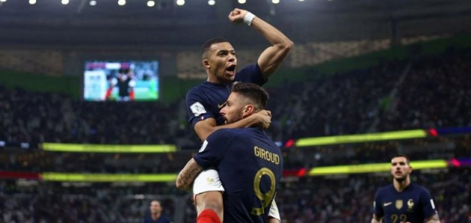 France quarter ah, Giroud aai Mbappe ah record thakeh