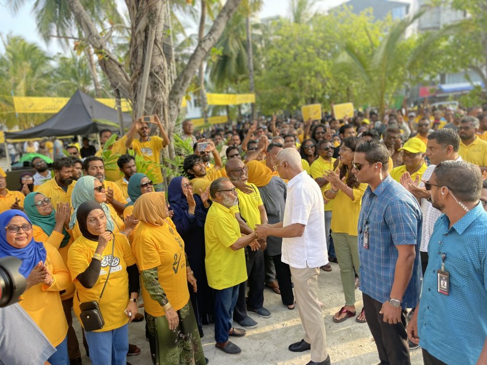 ޕްރައިމަރީއަށްފަހު ގުޅިގެން މަސައްކަތްކޮށްފިނަމަ ބޮޑުތަނުން ރިޔާސީ އިންތިޚާބު ކާމިޔާބު ކުރެވޭނެ: ރައީސް