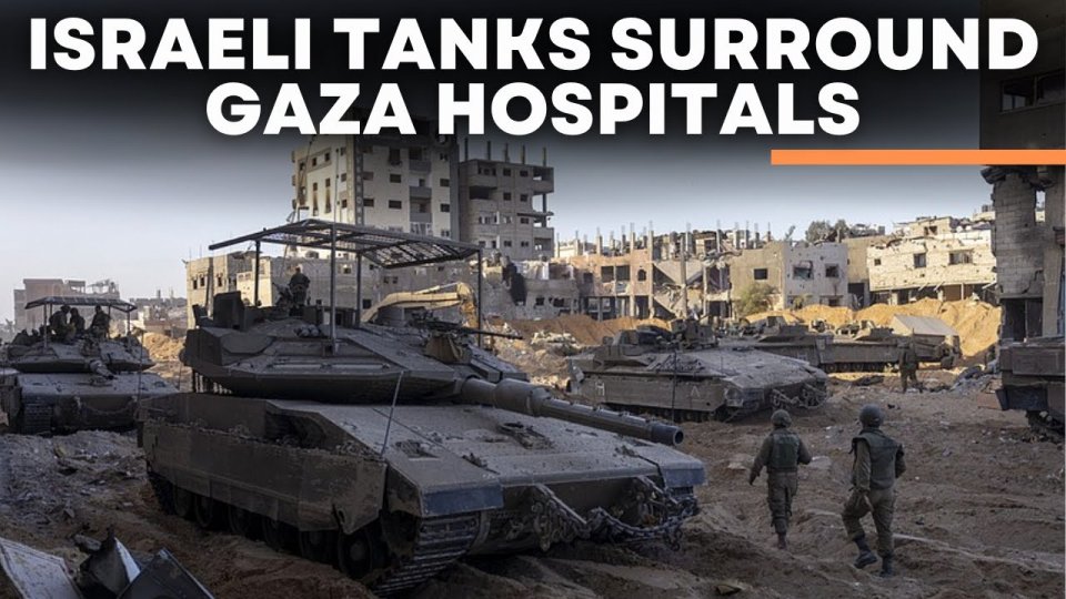 Israel in Gaza hospital thah vashaa laifi