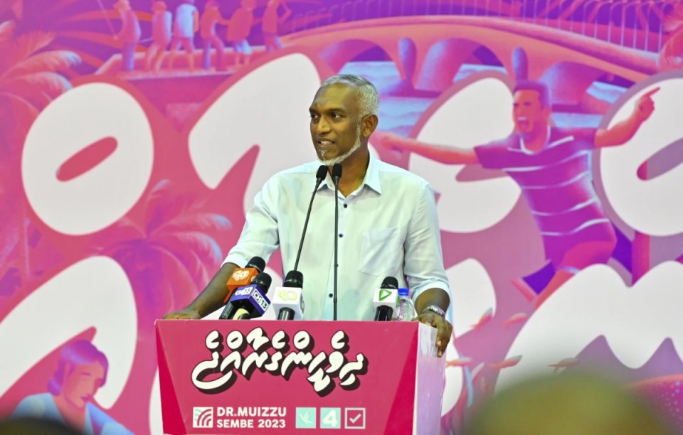 އެއްވެސް ގައުމެއްގެ ސިފައިން ރާއްޖޭގައި ތިބޭކަށް ދިވެހީން ނޭދޭ: ޑރ. މުއިއްޒު