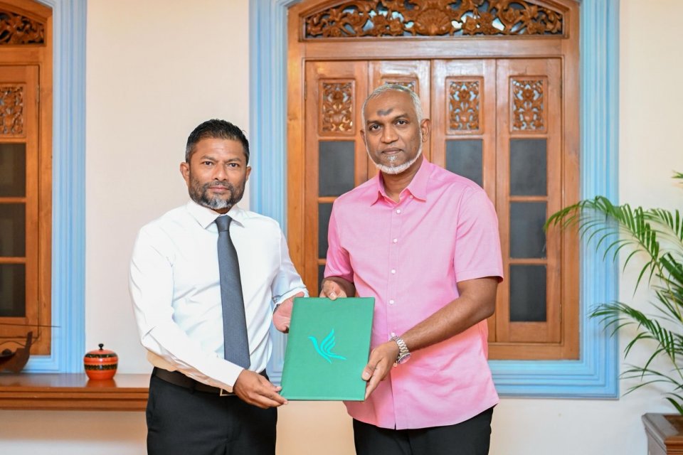 ކުރެންދޫ ދާއިރާގެ އިންތިހާބީ މެމްބަރު ޝާމިން ޕީއެންސީއަށް!