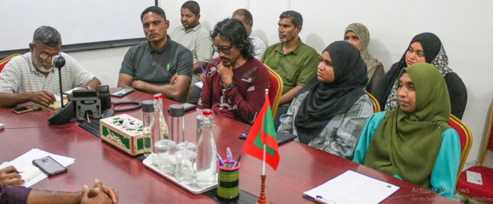 މަސްވެރިންގެ ދުވަހާއި ގުޅޭ މަޝްވަރާތަކަށް ފިޝަރީޒްގެ ޓީމެއް ތުޅާދޫއަށް 