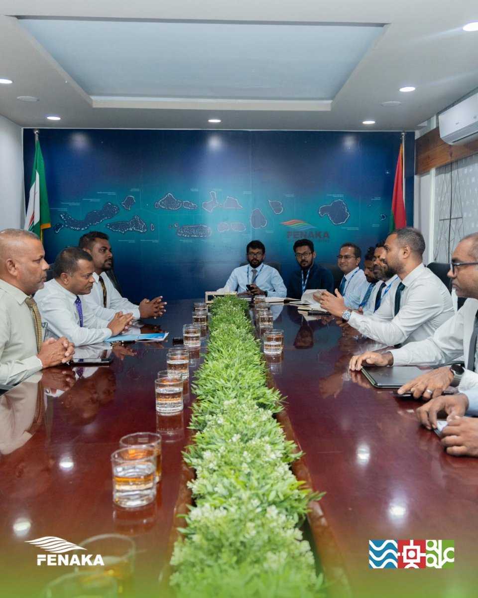 ފެނަކައިގެ އެމްޑީ މުޢާޒު އައްޑޫ ސިޓީ ކައުންސިލާއި ބައްދަލުކުރައްވައިފި