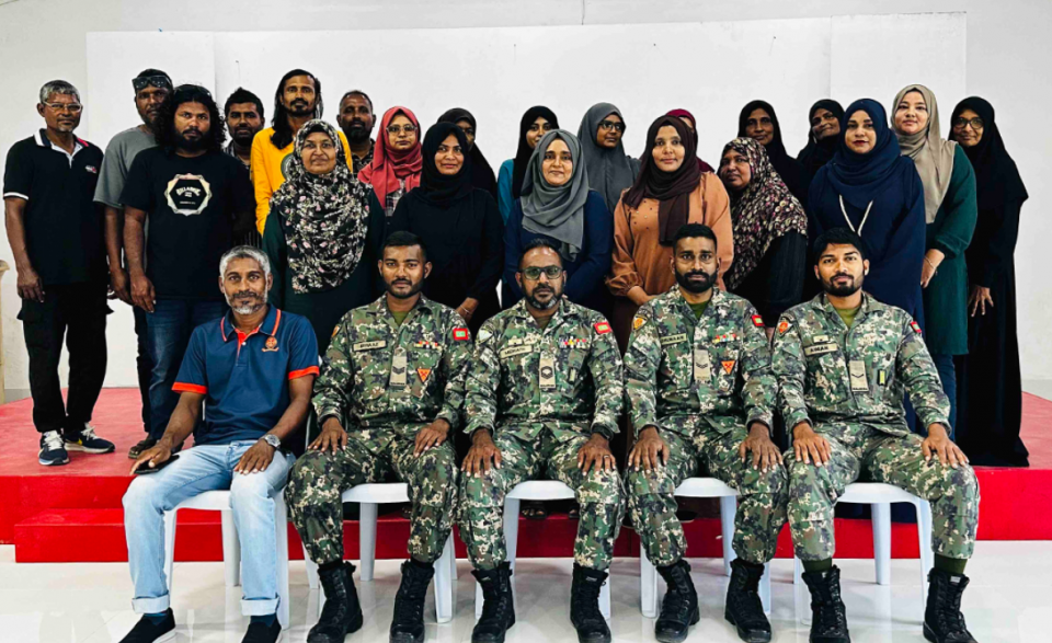 ކަލައިދޫގައި ފަޔަރ އެވެއަރނަސް އަދި ފަސްޓް އެއިޑް ސެޝަންތަކެއް ބޭއްވިއްޖެ