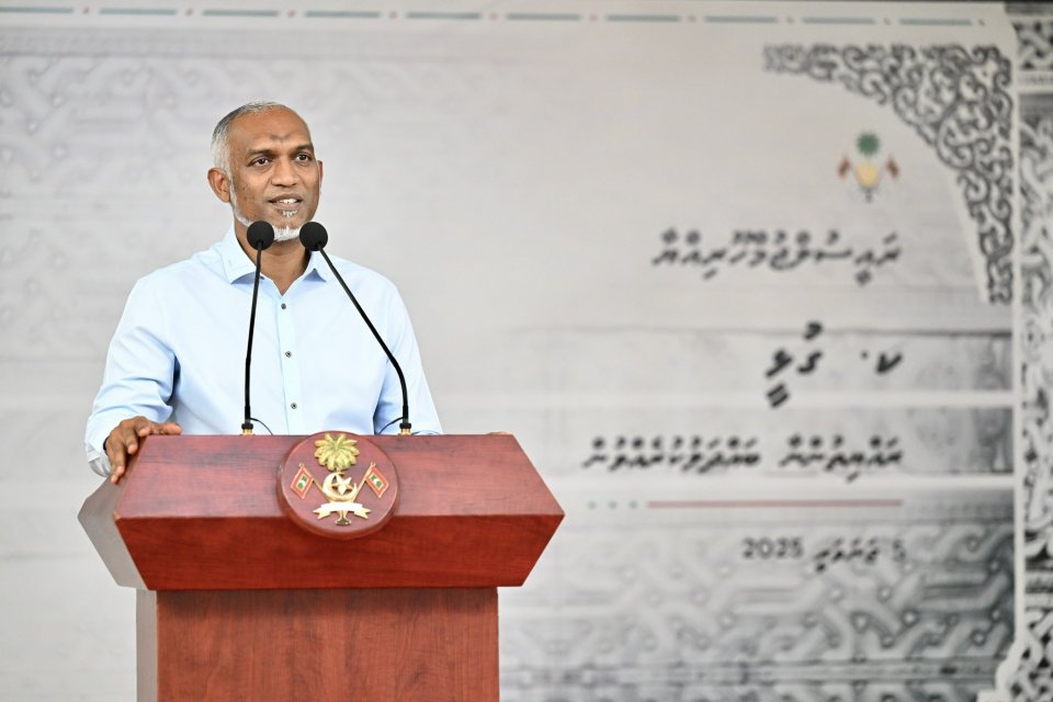 ގުޅީގެ ބިންހިއްކުމުގެ މަޝްރޫއު ދެން ހުއްޓޭނީ ބަންޑް ވޯލްޖަހައި ނިމިގެން- ރައީސް