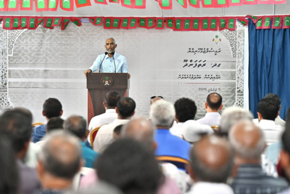 ހުއްޓިފައިހުރި ބިނާރުގެ މަސައްކަތްތައް އަލުން ފެށުމަށް ބޭނުންވާ ބޮޑުހިލަ ބަލްކުކޮށް ގެންނަން ނިންމަވާފައިވާކަމަށް ރައީސުލްޖުމްހޫރިއްޔާ ވިދާޅުވެއްޖެ