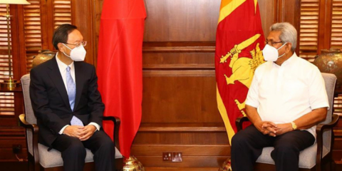 Srilanka verinnaa China ge is diplomate ge bahdhaluvun