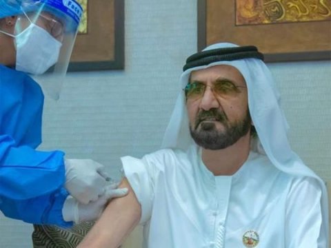 UAE ge naib raees ah covid-19 vaccine dheefi 