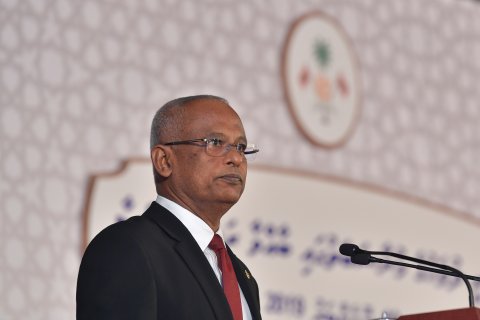 Raees Yameen ge verikamugai resort hadhan dhookuri 85 rasheh nuhedhi eba oiy: Raees Solih
