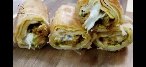 Roadha sufuraa: Hot chiken rolls