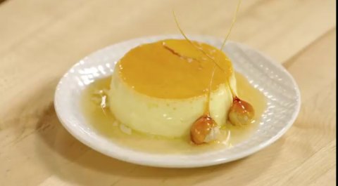 Roadha sufuraa: Cream ceramal pudding 