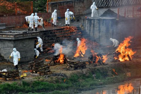 Nepal Covid tsunami eh gai