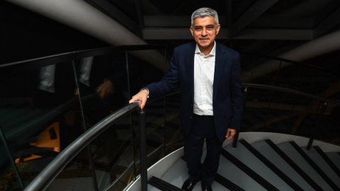 Sadiq Khan London ge mayor kamah