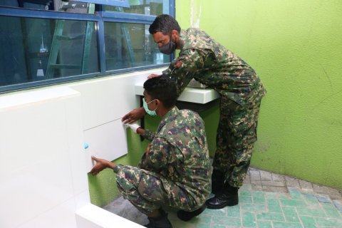 FAM huri imaraathugai sifain hadhamun dhaa covid facility ge bodu baeh ninmaalaifi