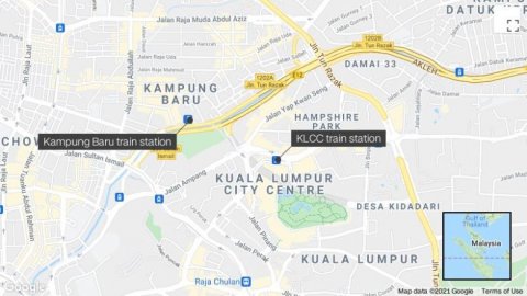 Malay ge metro gai hingi accident
